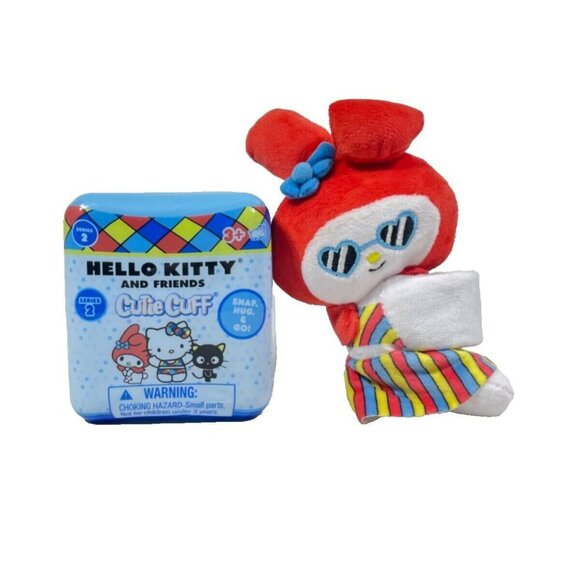 Hello Kitty & Friends Cutie Cuff My Melody Plush Slap Band Series 2 - Picture 1 of 14